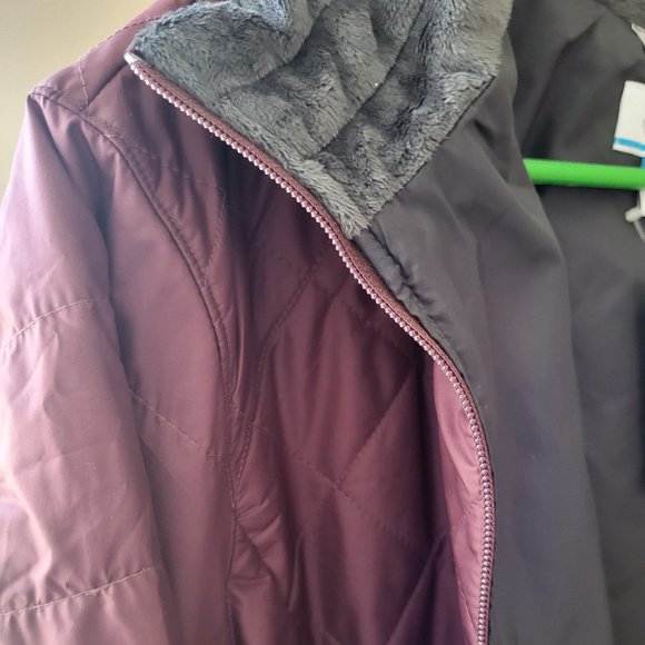BNWT Columbia Snowmelt Valley II Jacket 2X Wine - Picture 10 of 11